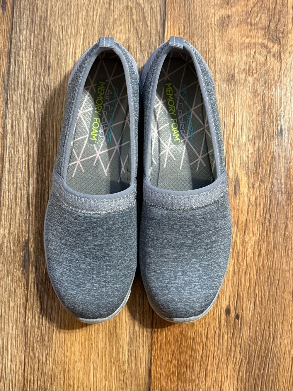 NEW Women's Slip-On Skechers EZ Flex 3.0 Swift Motion Memory Foam - Gray